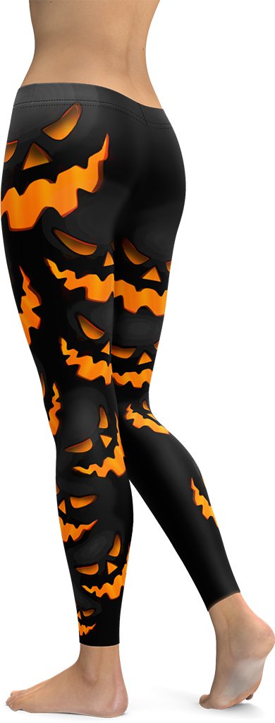 HZORI® | SPOOKY PUMPKIN HALLOWEEN LEGGINGS
