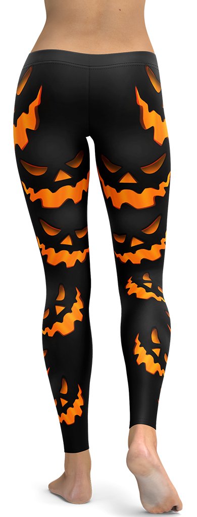 HZORI® | SPOOKY PUMPKIN HALLOWEEN LEGGINGS