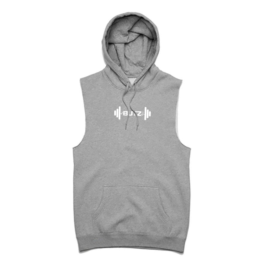 Hzori Muscle Blank Sports Hooded Vest Men's Brothers Casual Fitness Vest Running Training Clothing