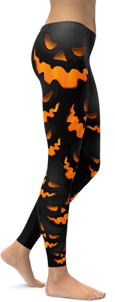HZORI® | SPOOKY PUMPKIN HALLOWEEN LEGGINGS