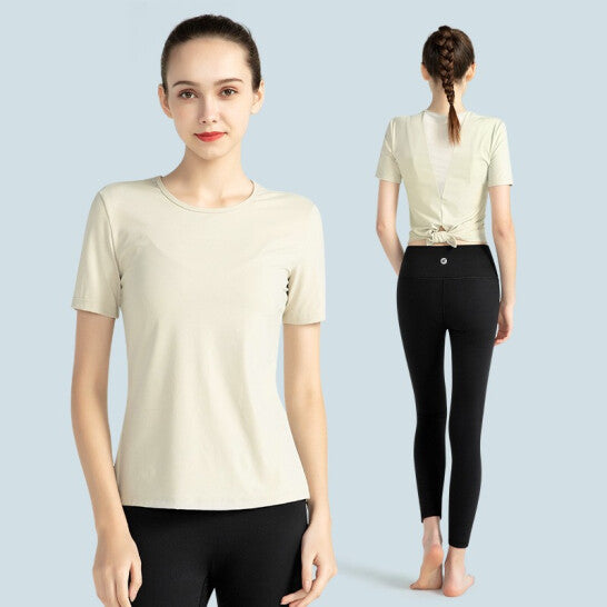 HZORI® | Yoga clothing fashion mesh splicing fitness leisure sports suit