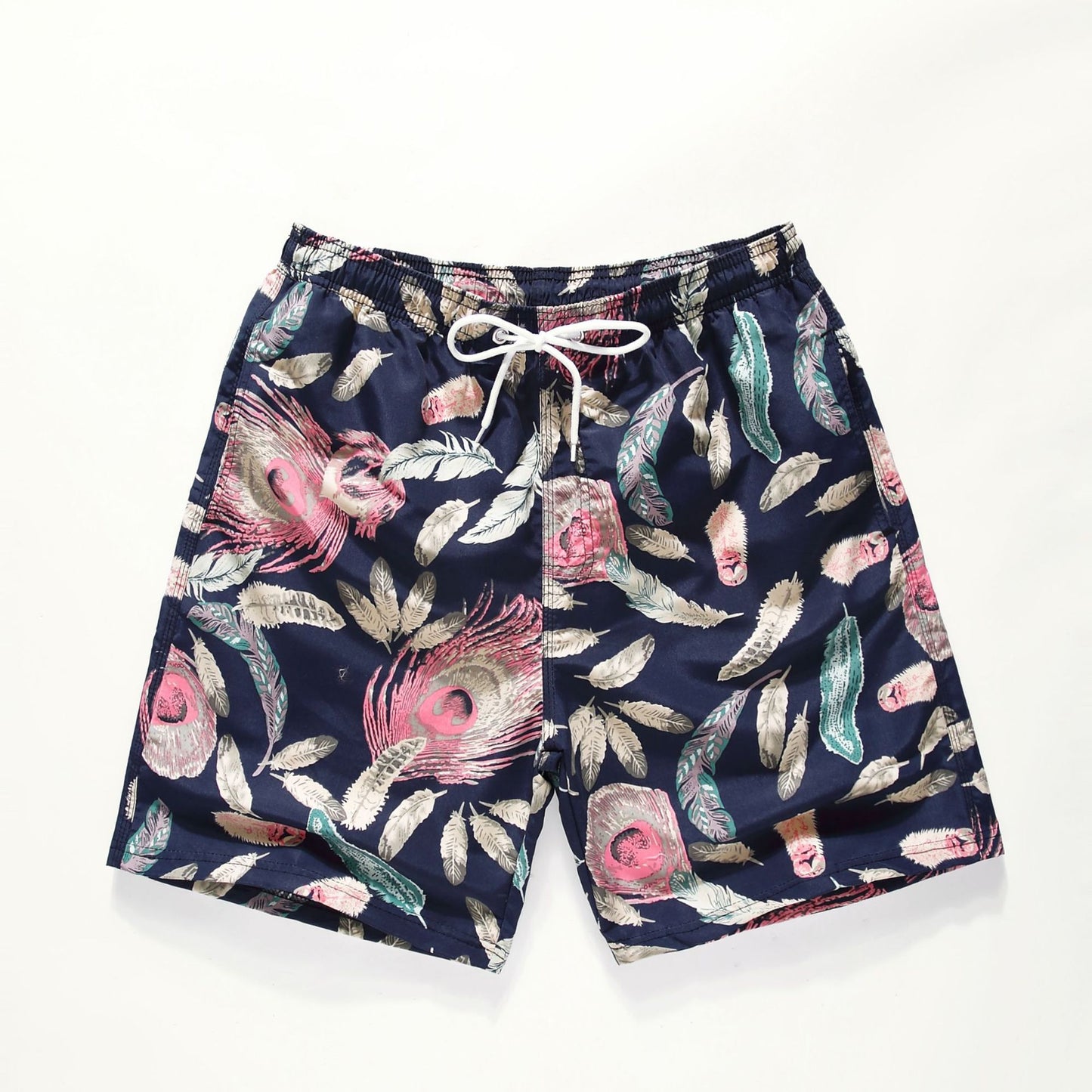 Hzori Sports Quick-Drying Beach Pants Shorts Swimming Trunks Printed Cross Oversized Casual Shorts Men