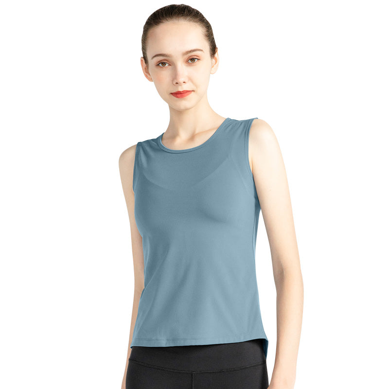 HZORI® | Mesh stitching vest with chest pad