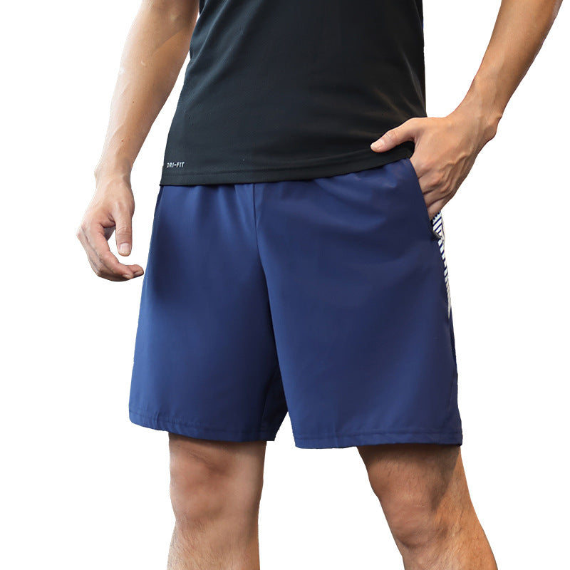 Hzori Sports Shorts Men's Polyester Fiber Loose Quick-Drying Pants Fitness Leisure Sports Shorts Men's