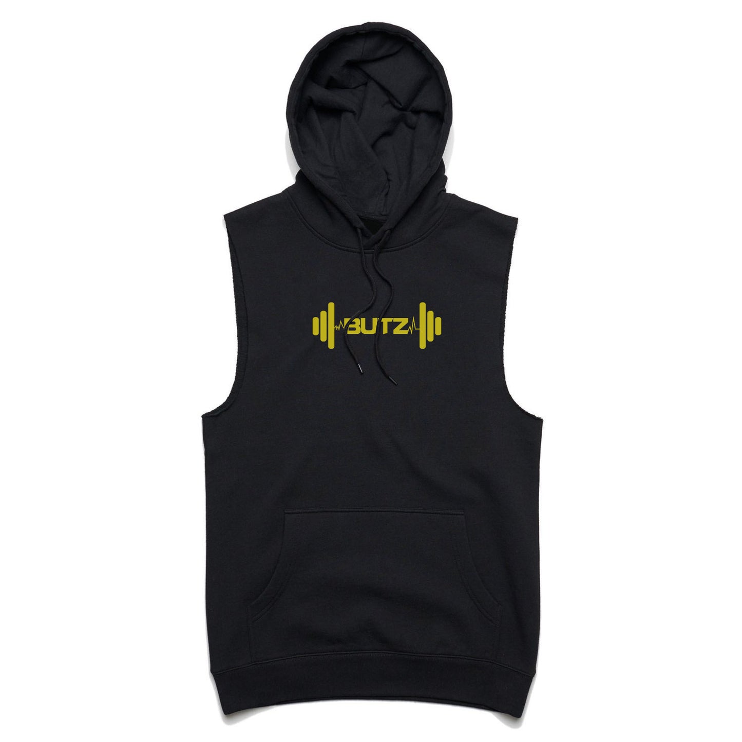 Hzori Muscle Blank Sports Hooded Vest Men's Brothers Casual Fitness Vest Running Training Clothing