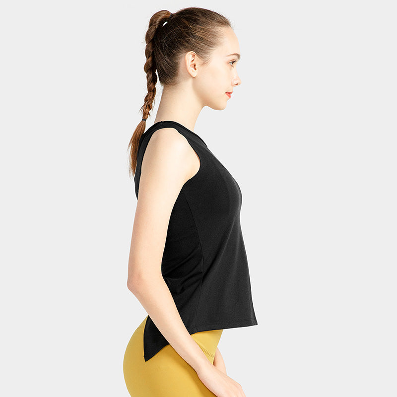 HZORI® | Mesh stitching vest with chest pad