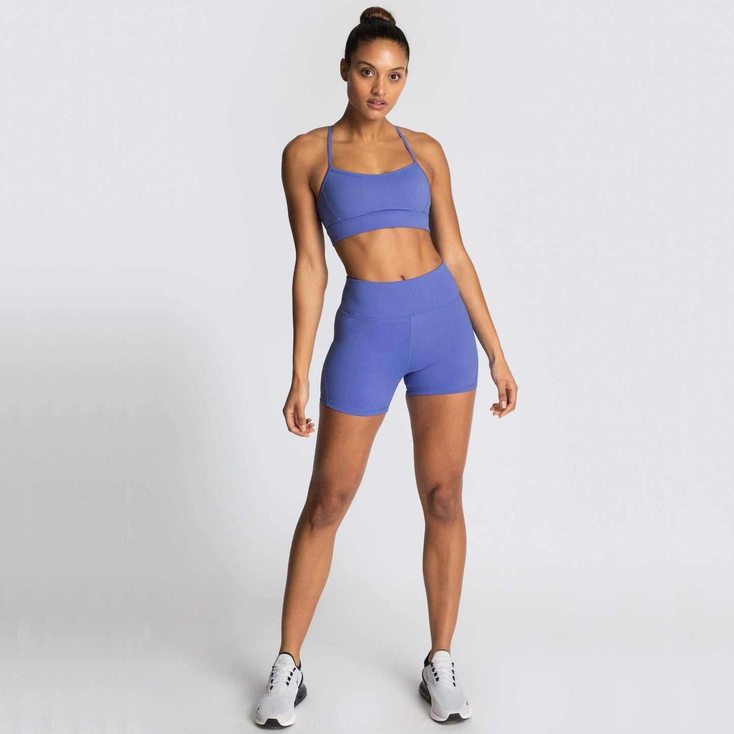 Hzori New Women's Adjustable Bra Shorts Workout Exercise Outfit