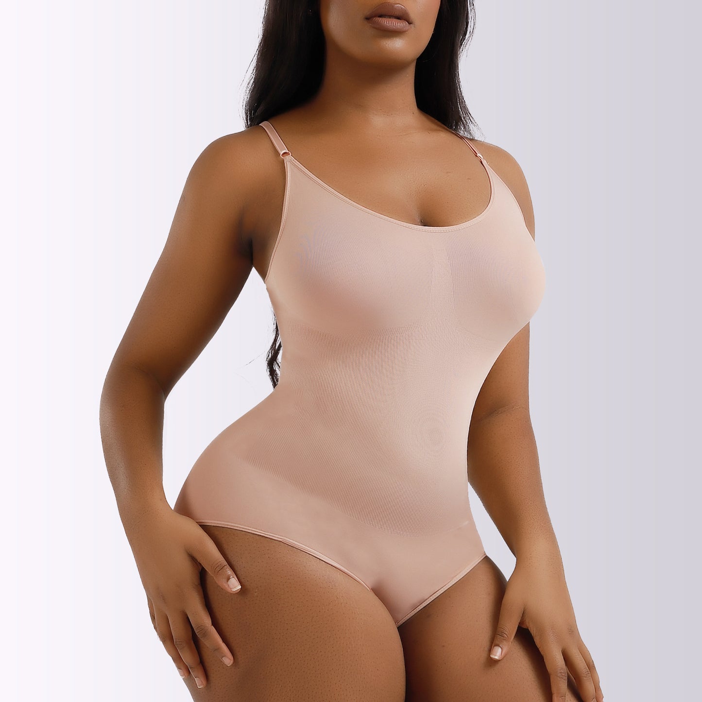 Hzori plus Size Postpartum Hip Lifting Seamless Shapewear Women's Corset Full Body Sling Belly Contraction Bodybuilding One-Piece Underwear