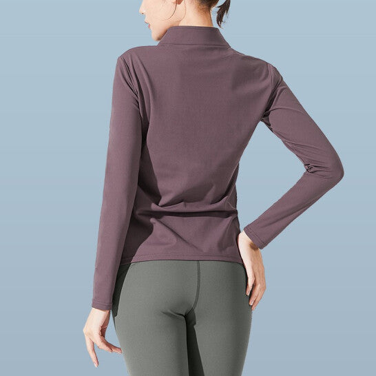 HZORI® | Yoga suit long sleeve training running gym sports suit