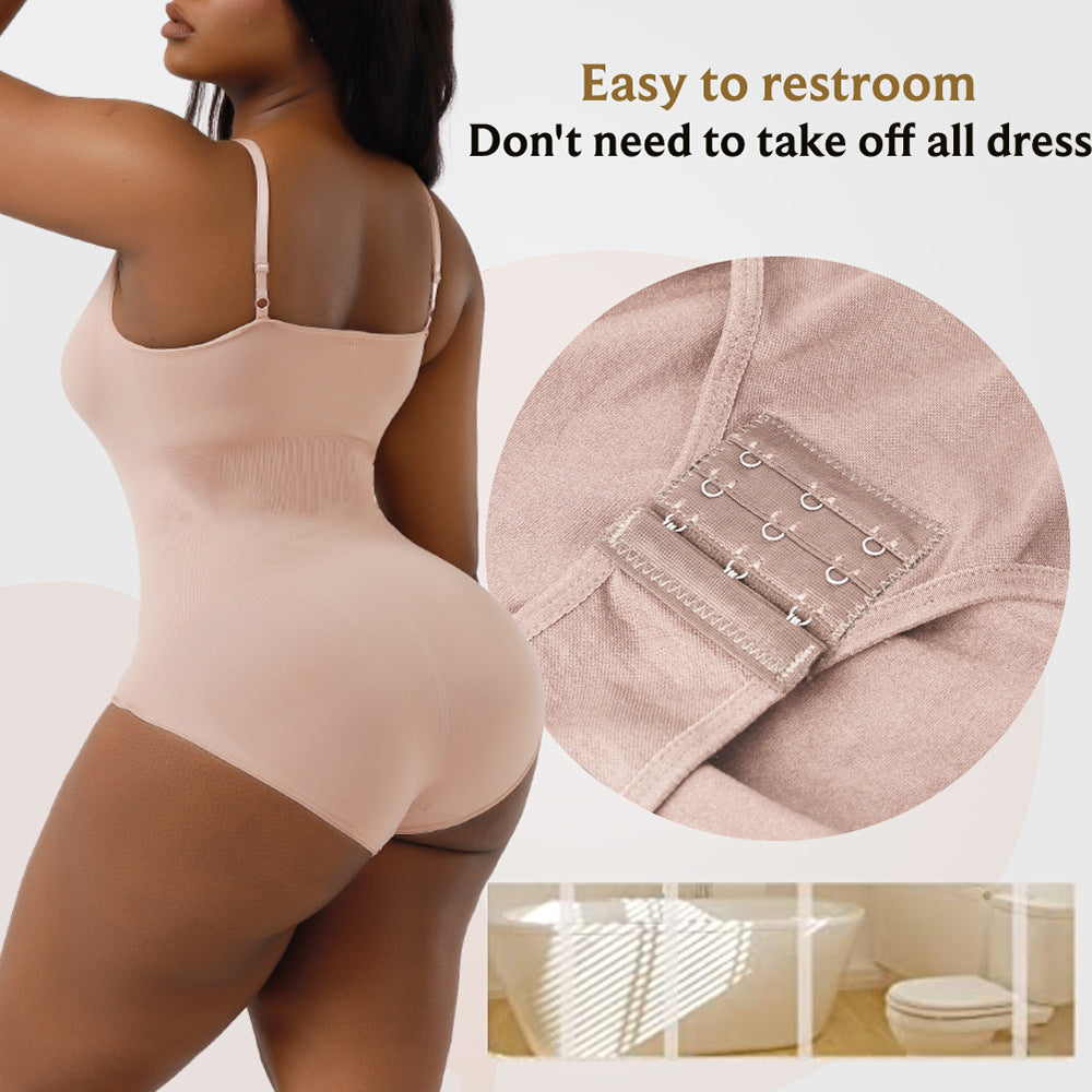 Hzori Bodybuilding Corset Corset Underwear Girdle Abdominal Pants Open Seamless One-Piece Corset