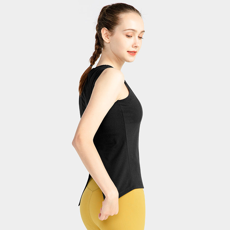 HZORI® | Mesh stitching vest with chest pad