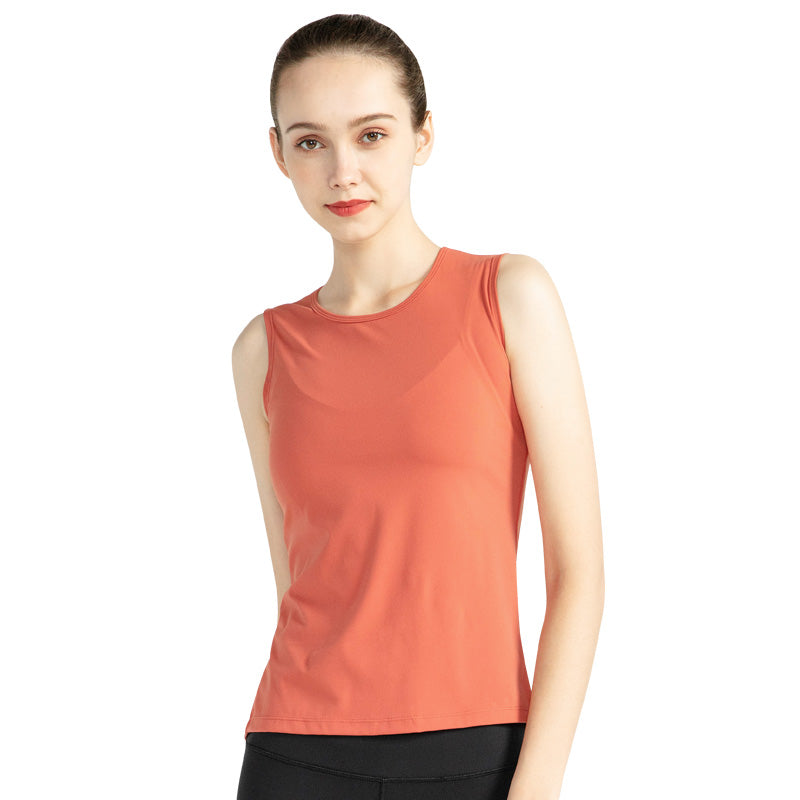 HZORI® | Mesh stitching vest with chest pad