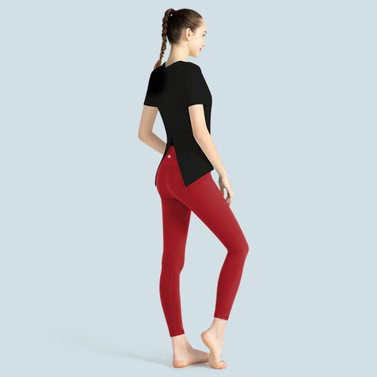 HZORI® | Yoga clothing fashion mesh splicing fitness leisure sports suit