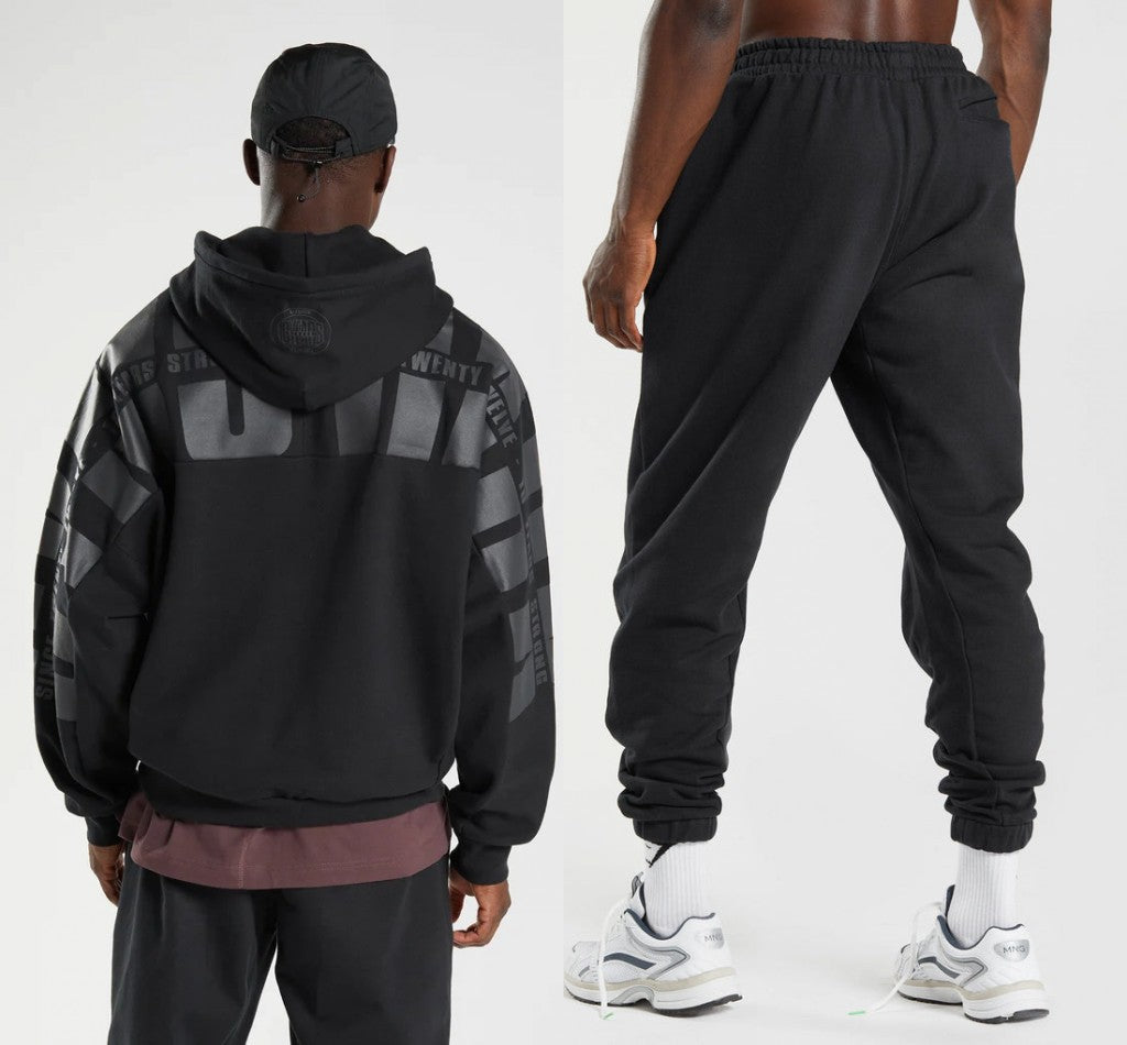 Hzori New Exercise Outfit Men's Winter Warm and Loose Hooded Sweatshirt Running Workout Training Clothes Fleece Thickening