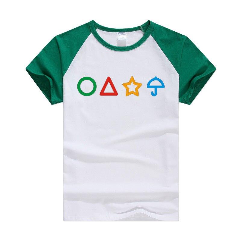 HZORI® | Tee-Shirt Squid Game Vert Joueurs