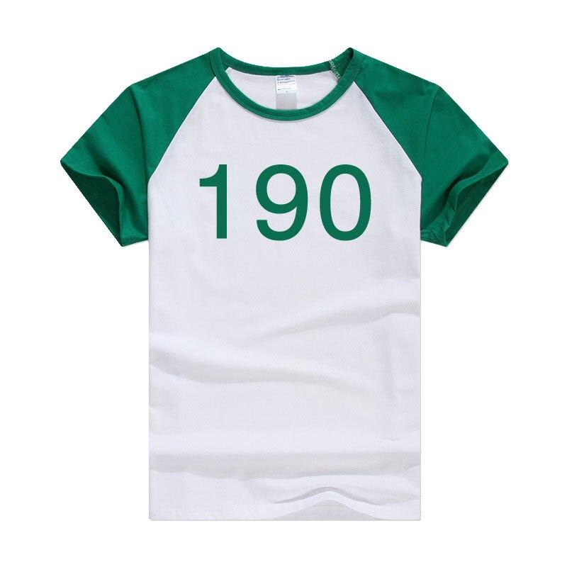 HZORI® | Tee-Shirt Squid Game Vert Joueurs