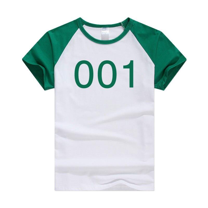 HZORI® | Tee-Shirt Squid Game Vert Joueurs