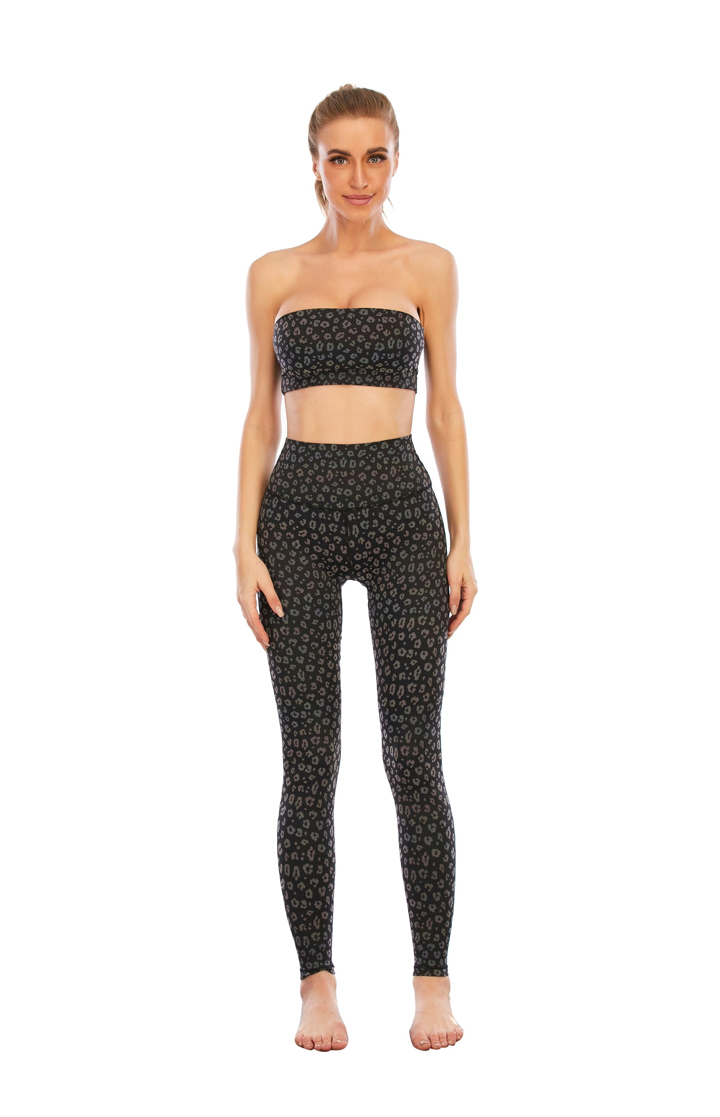 HZORI® | SPORTS YOGA SUIT WOMEN'S Magnolia print
