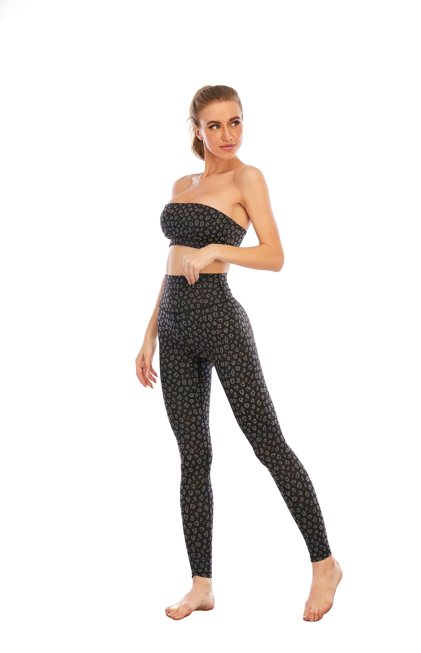 HZORI® | SPORTS YOGA SUIT WOMEN'S Magnolia print