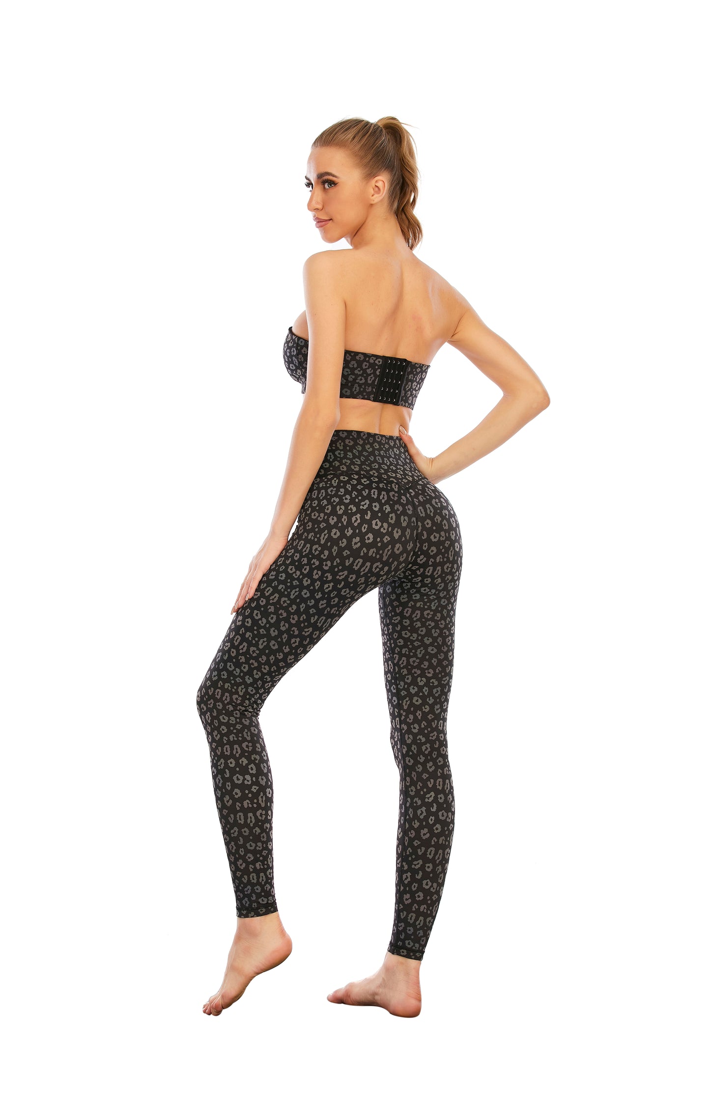 HZORI® | SPORTS YOGA SUIT WOMEN'S Magnolia print