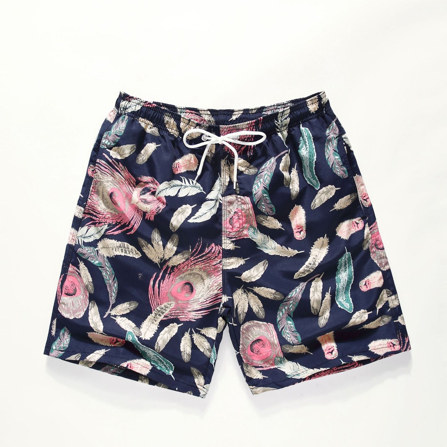 Hzori Sports Quick-Drying Beach Pants Shorts Swimming Trunks Printed Cross Oversized Casual Shorts Men