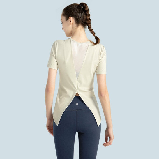 HZORI® | Yoga clothing fashion mesh splicing fitness leisure sports suit