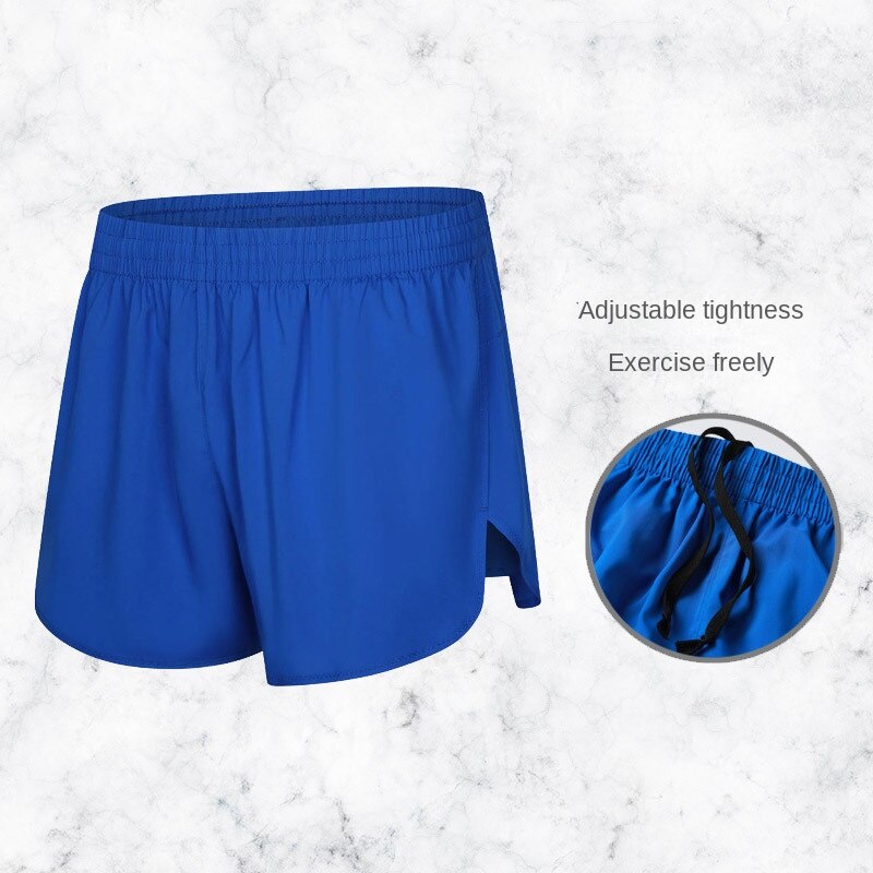 Hzori Quick-Drying Shorts Thin Marathon Running Pants Head Track and Field Training Workout Pants Fitness Shorts Men