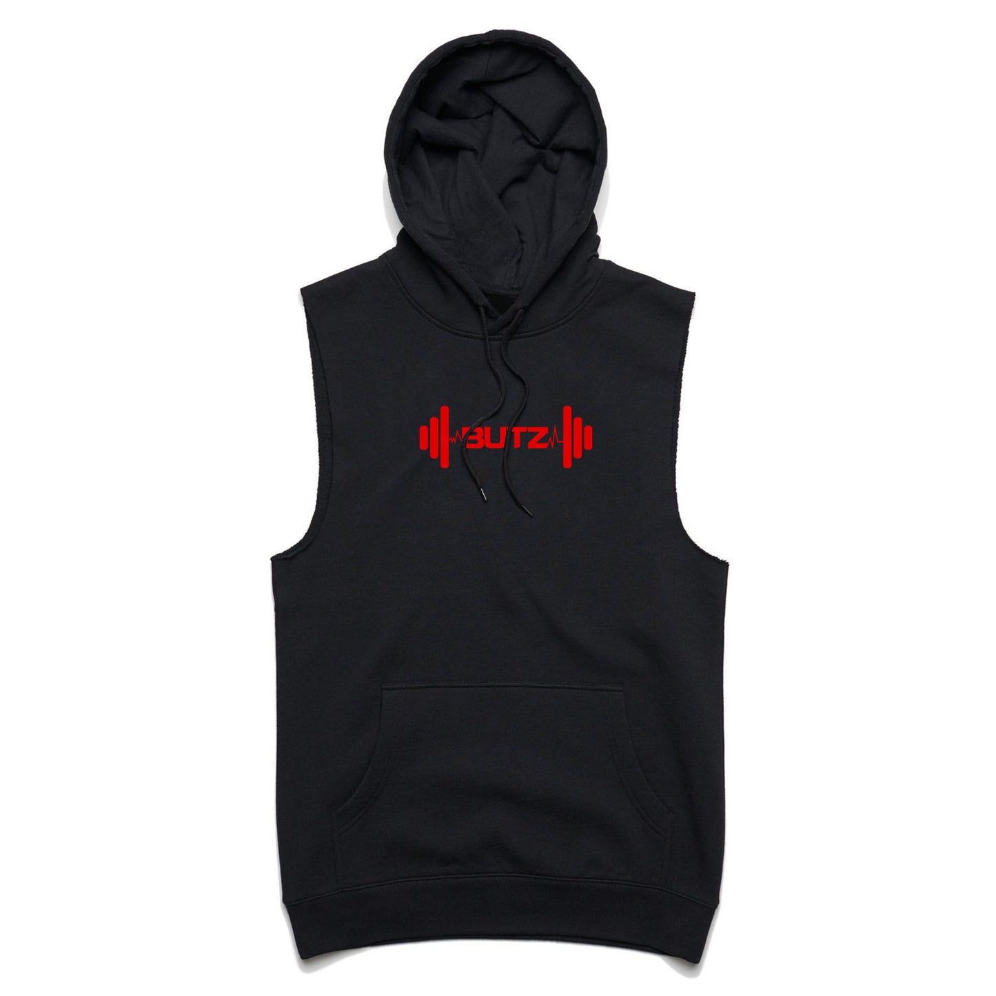 Hzori Muscle Blank Sports Hooded Vest Men's Brothers Casual Fitness Vest Running Training Clothing