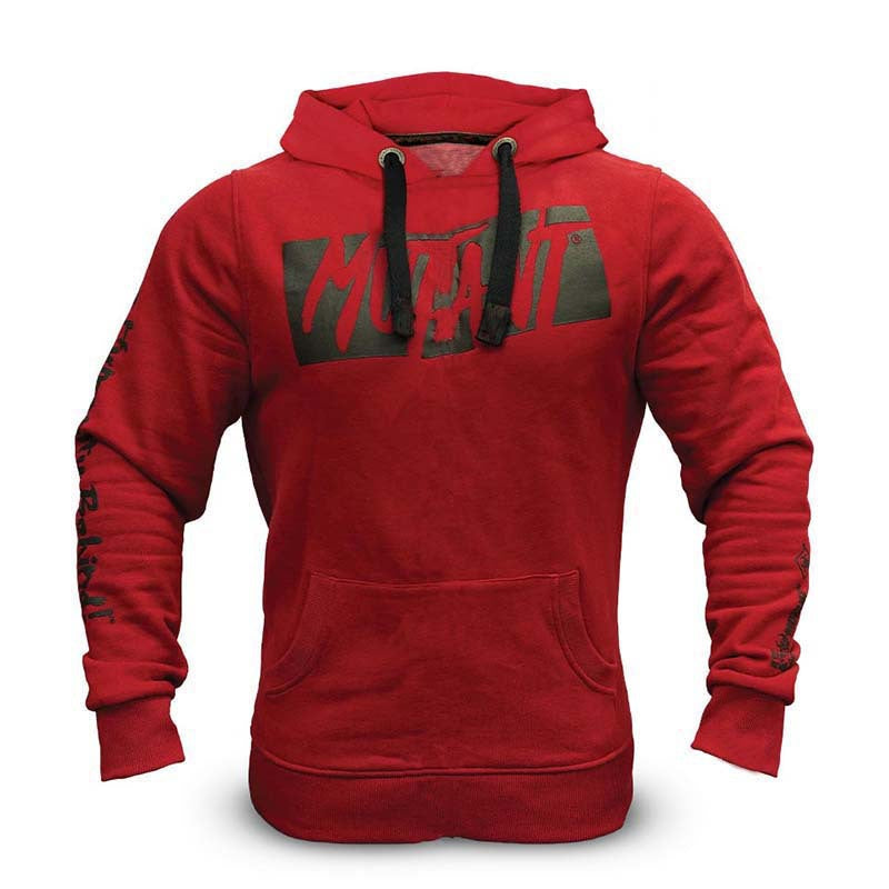 Hzori New Thickened Monster Fitness Sports Jacket Men's Winter Sports Clothing Outdoor Hooded Sweater Fleece-Lined