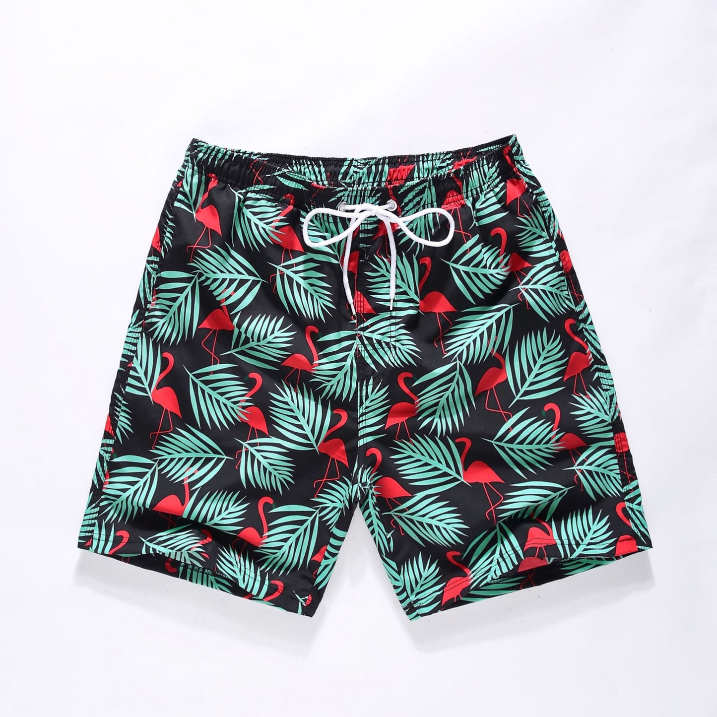 Hzori Sports Quick-Drying Beach Pants Shorts Swimming Trunks Printed Cross Oversized Casual Shorts Men