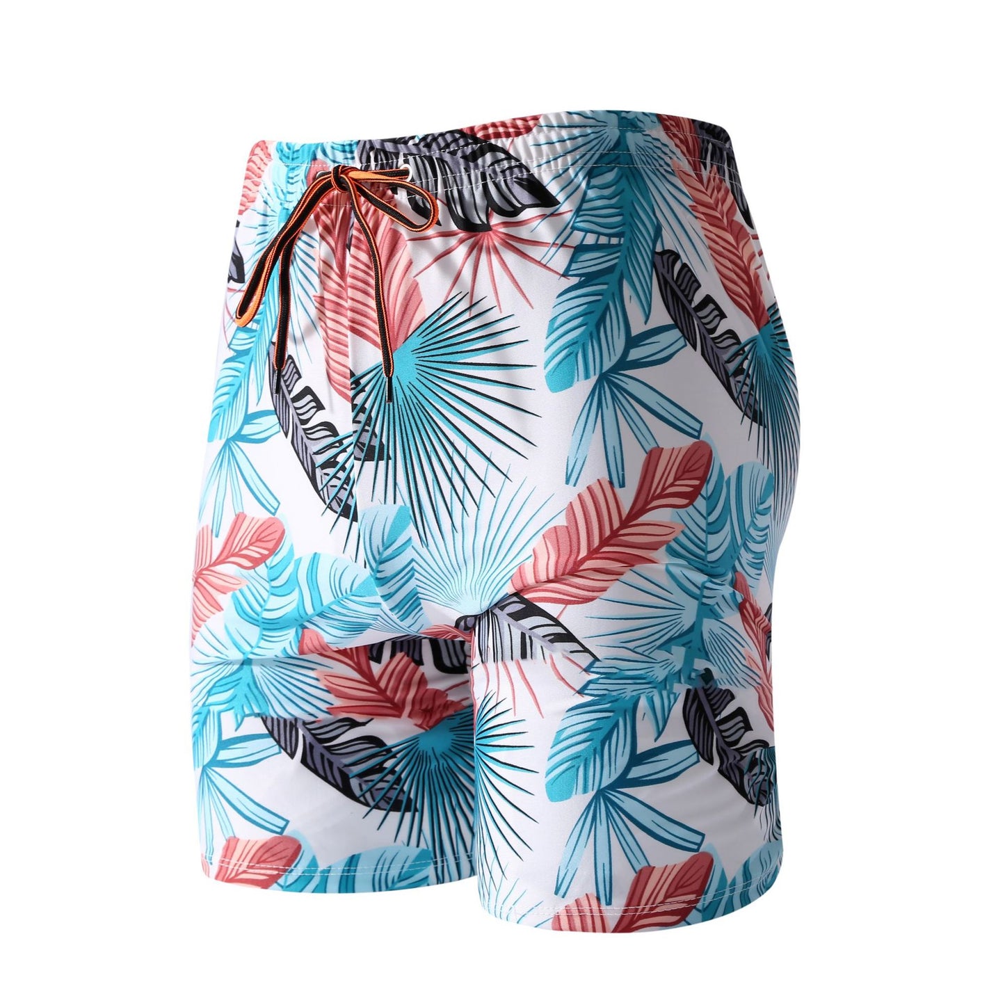Hzori Men's Cropped Beach Pants Swimming Trunks Men's Swimming Trunks Loose