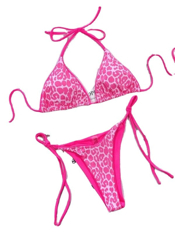 Hzori 2023 New Swimsuit Popular Split Sexy Quick-Drying Swimwear Three-Point Bikini