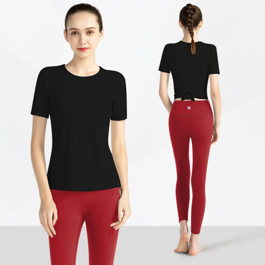 HZORI® | Yoga clothing fashion mesh splicing fitness leisure sports suit
