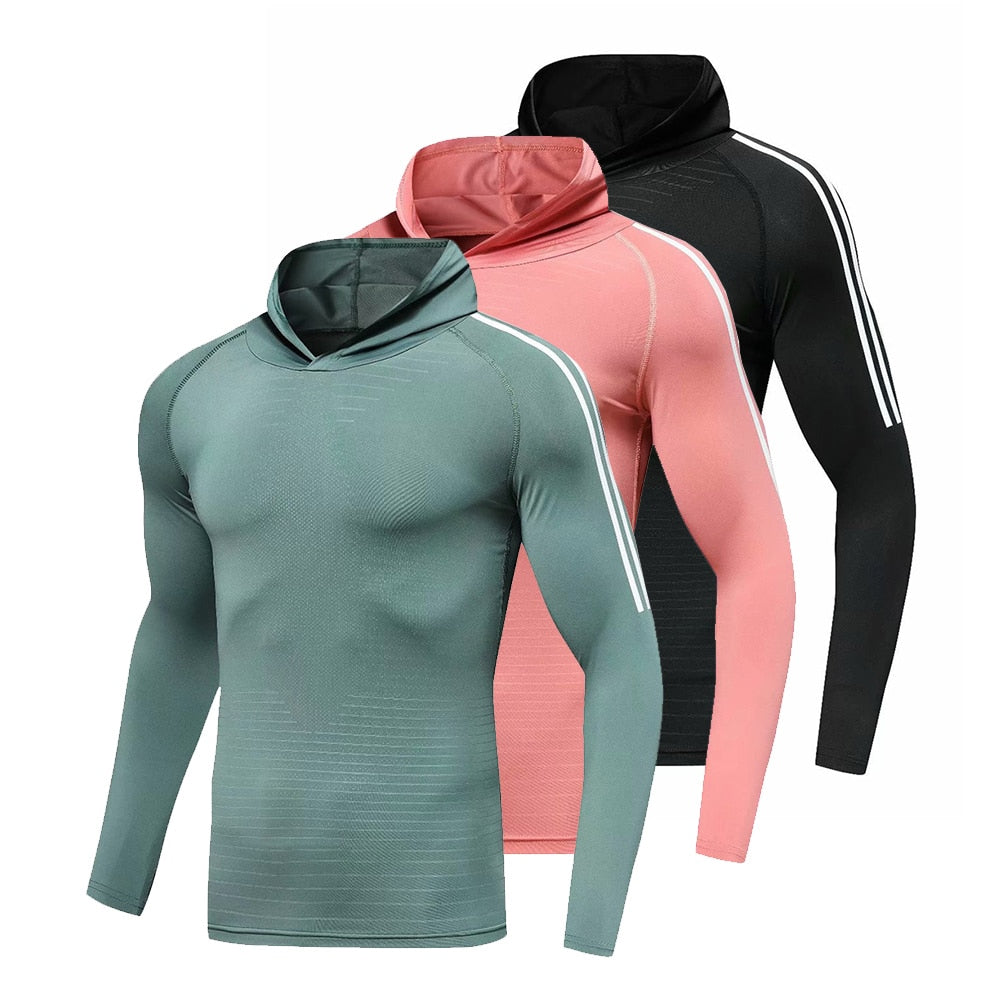 HZORI® | Men's Running Quick-drying Compression Sports T-Shirt