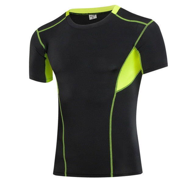 HZORI® | Compression Men workout Sports Running T-shirt