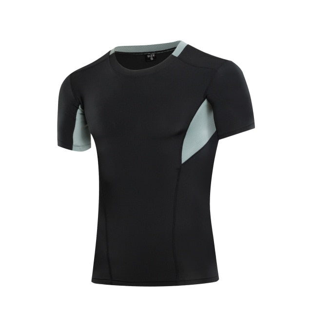HZORI® | Compression Men workout Sports Running T-shirt