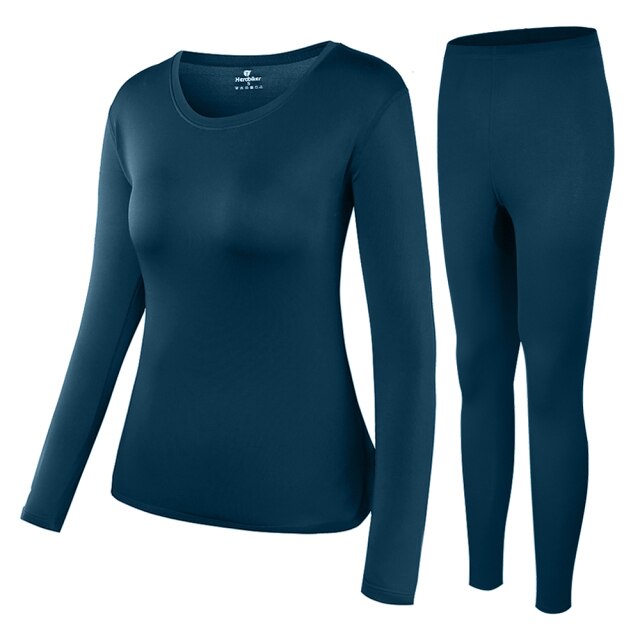 HZORI® | Women Fleece Lined Elastic Thermal Underwear Set