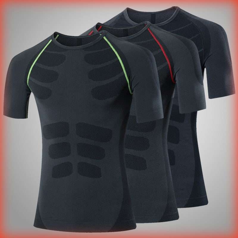 HZORI® | Compression Men workout Sports Running T-shirt