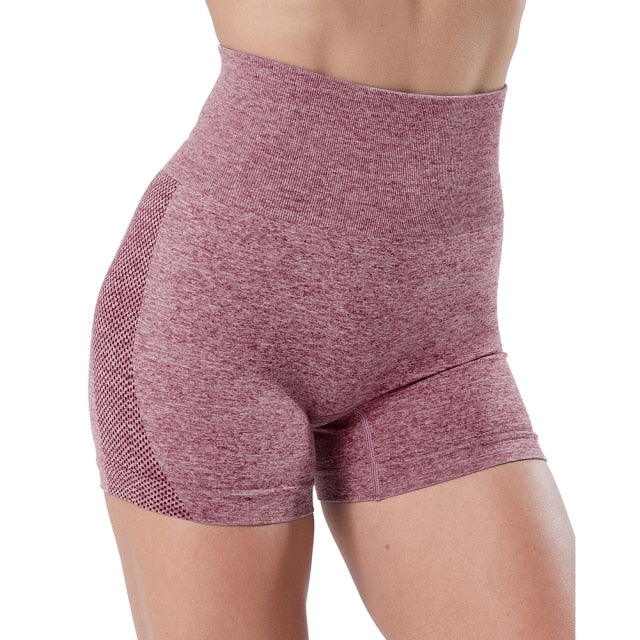 HZORI® | Seamless Women High Waist Fitness Shorts