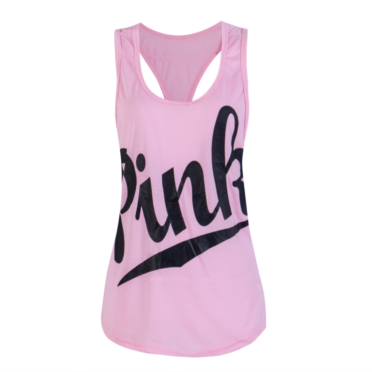HZORI® | Women Yoga Loose Pink Sleeveless Tank
