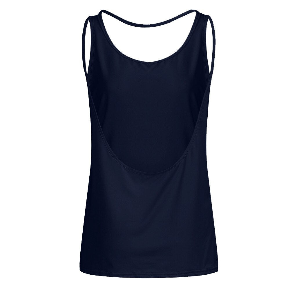 HZORI® | Sexy Backless Vest Women Running Shirts