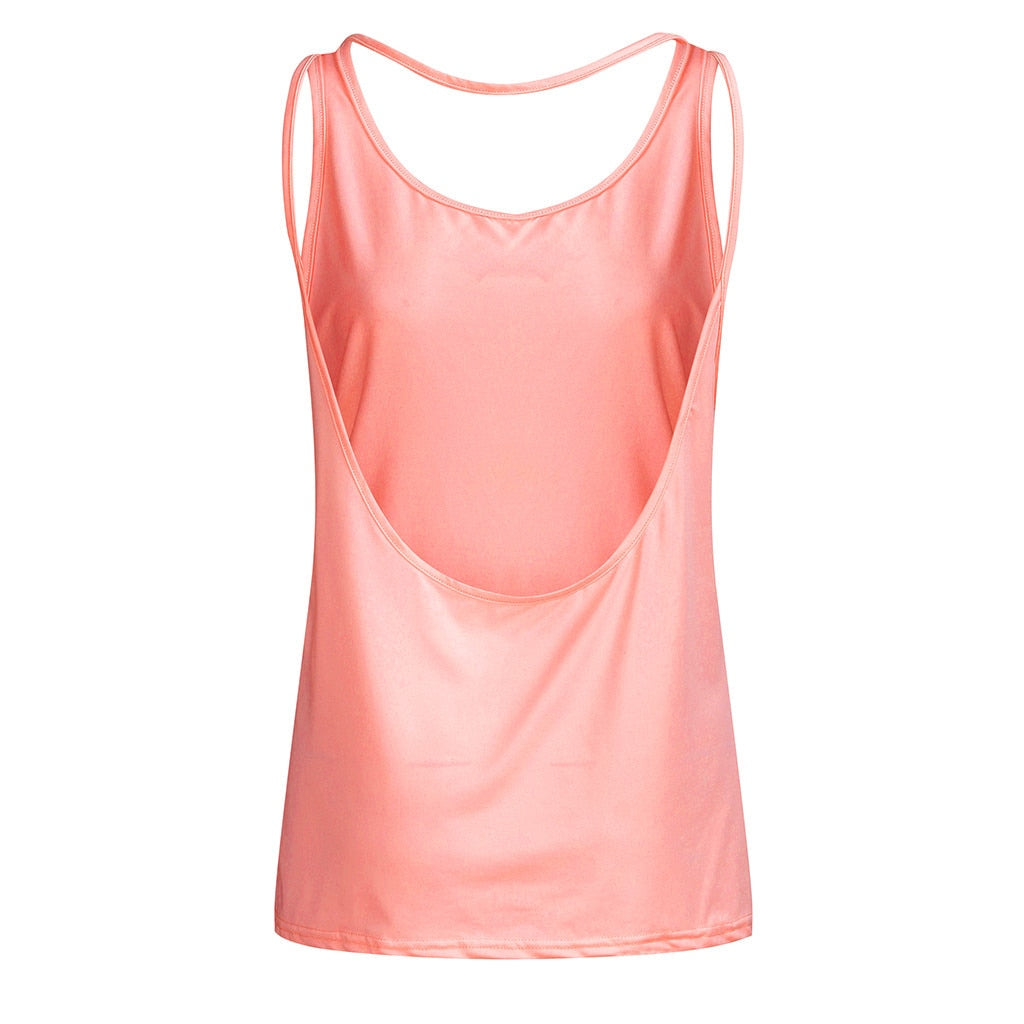 HZORI® | Sexy Backless Vest Women Running Shirts