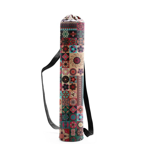 HZORI® | Printed Canvas Drawstring Yoga Bag