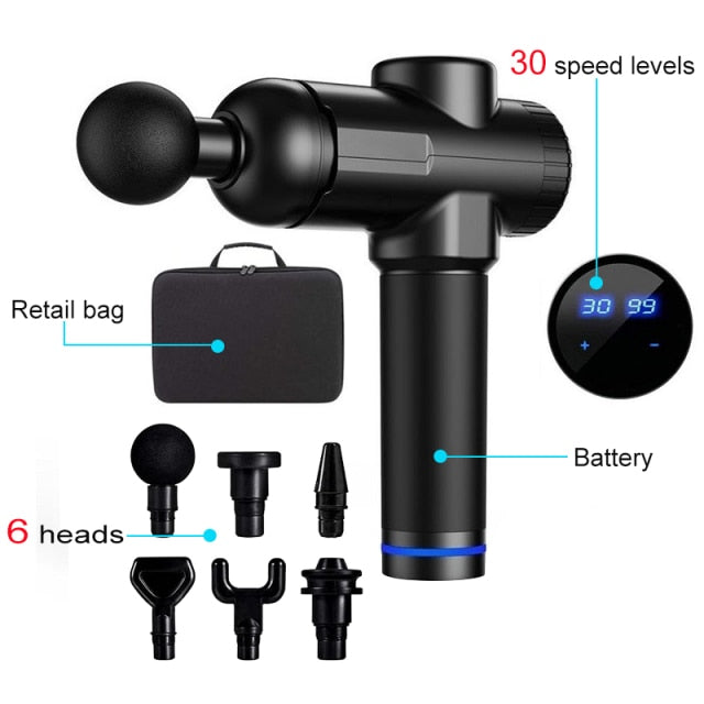 HZORI® | LCD Electric massage Fascia Gun