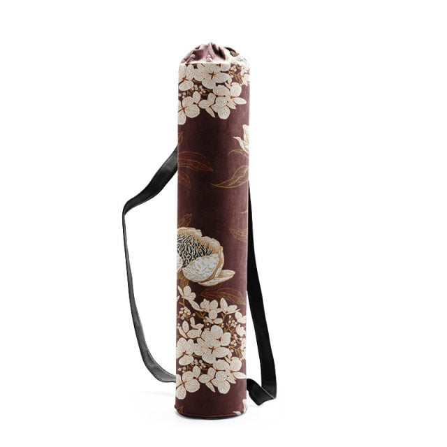 HZORI® | Printed Canvas Drawstring Yoga Bag