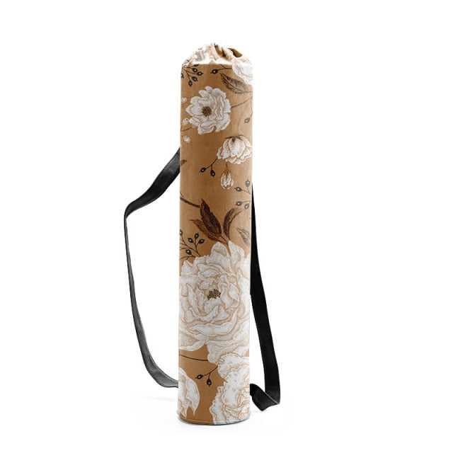 HZORI® | Printed Canvas Drawstring Yoga Bag
