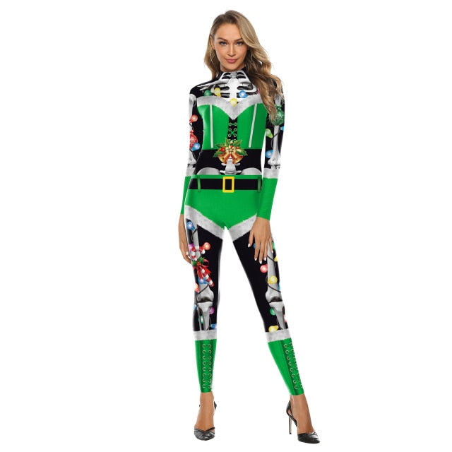 HZORI® | Christmas 3D Printed Rompers For Women