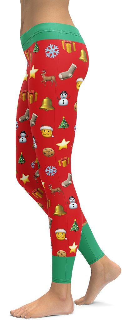 HZORI® | CHRISTMAS EMOJI LEGGINGS