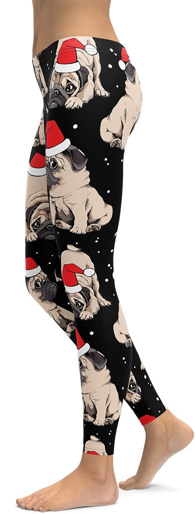 HZORI® | CHRISTMAS PUGS LEGGINGS