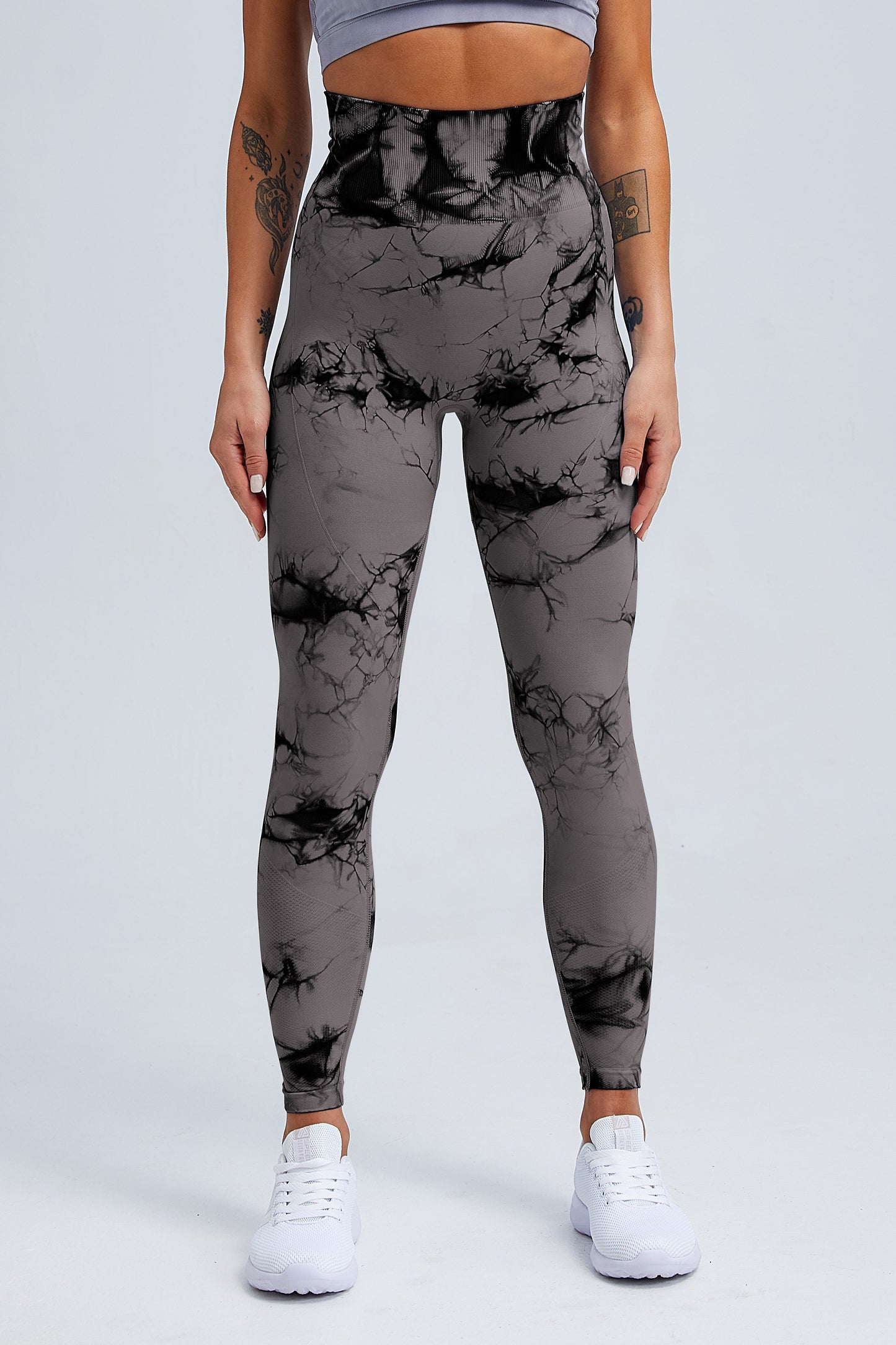 HZORI® | Butt Lifting Watery Dye Scrunch Legging